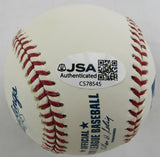 Mel Stottlemyre Signed Rawlings Baseball JSA CS78545