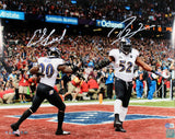 Ravens Ray Lewis & Ed Reed Authentic Signed 16x20 Photo Autographed BAS Witness