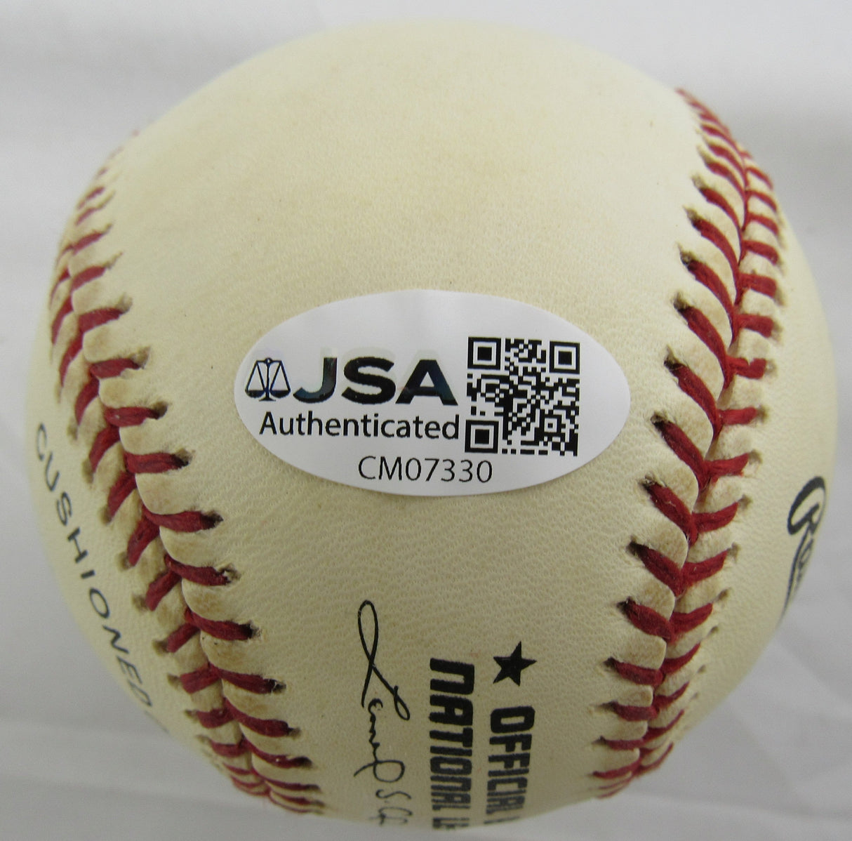 Bob Gibson Signed Auto Rawlings Baseball JSA CM07330