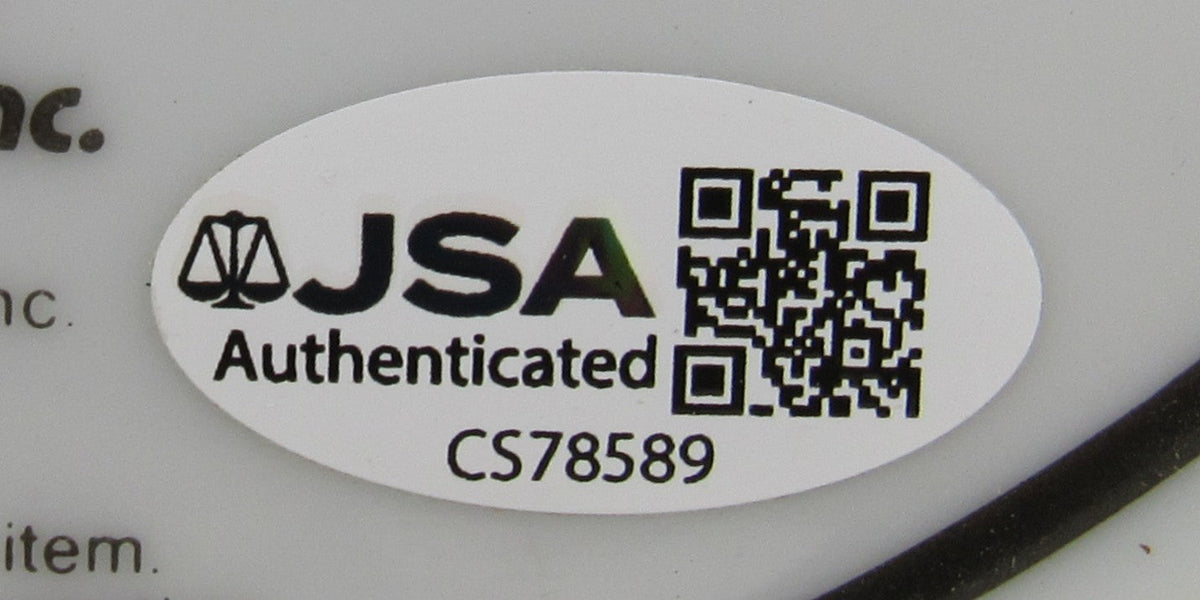 Kareem Abdul-Jabbar Signed Auto Painted Plate JSA CS78589