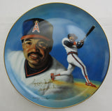 Reggie Jackson Signed Auto Painted Plate JSA CS78587