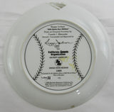Reggie Jackson Signed Auto Painted Plate JSA CS78587