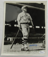 Bill Terry Signed Auto 8x10 Photo JSA M10109