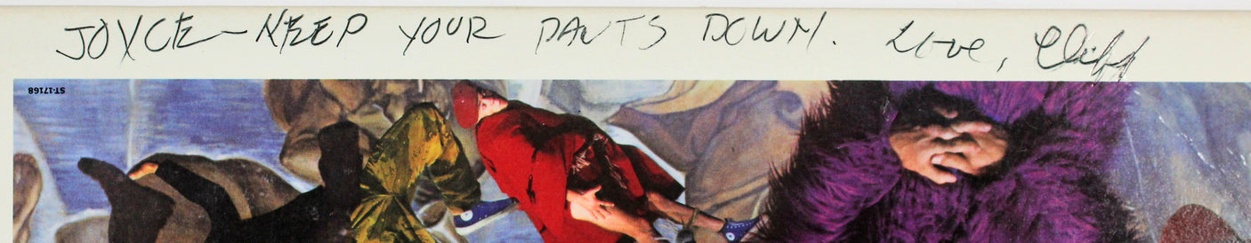 RHCP (4) Kiedis, Flea, Slovak, Martinez Signed Freaky Styley Album Cover BAS