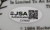 Reggie Jackson Signed Auto Painted Plate JSA CS78587