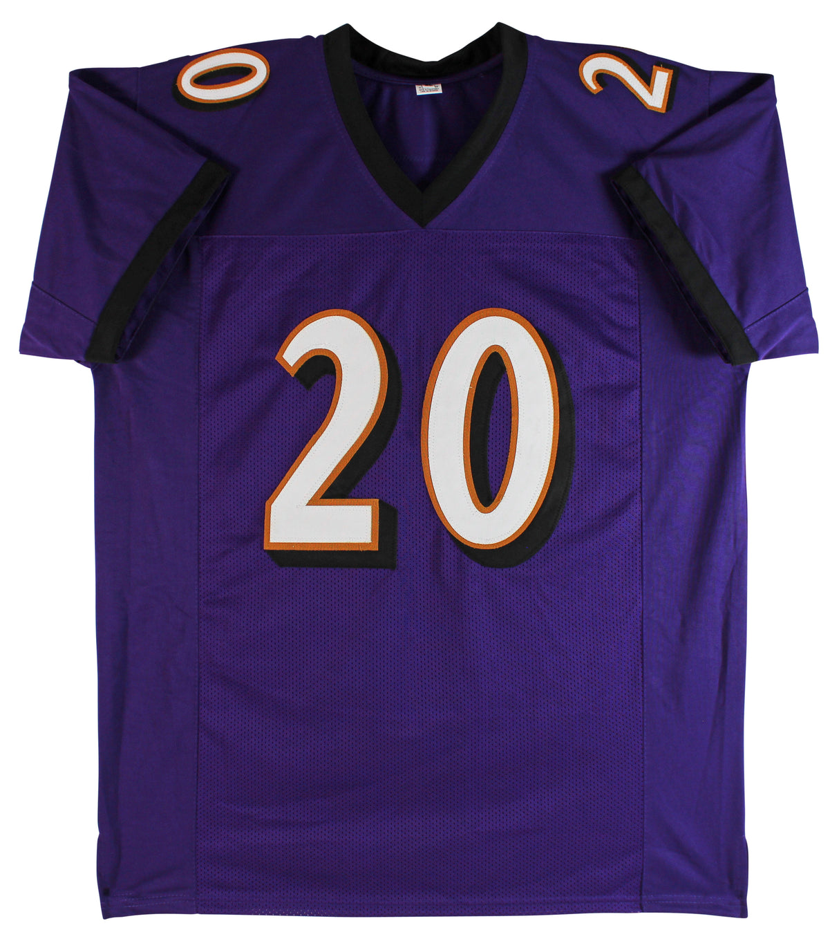 Ed Reed Authentic Signed Purple Pro Style Jersey Autographed BAS Witnessed