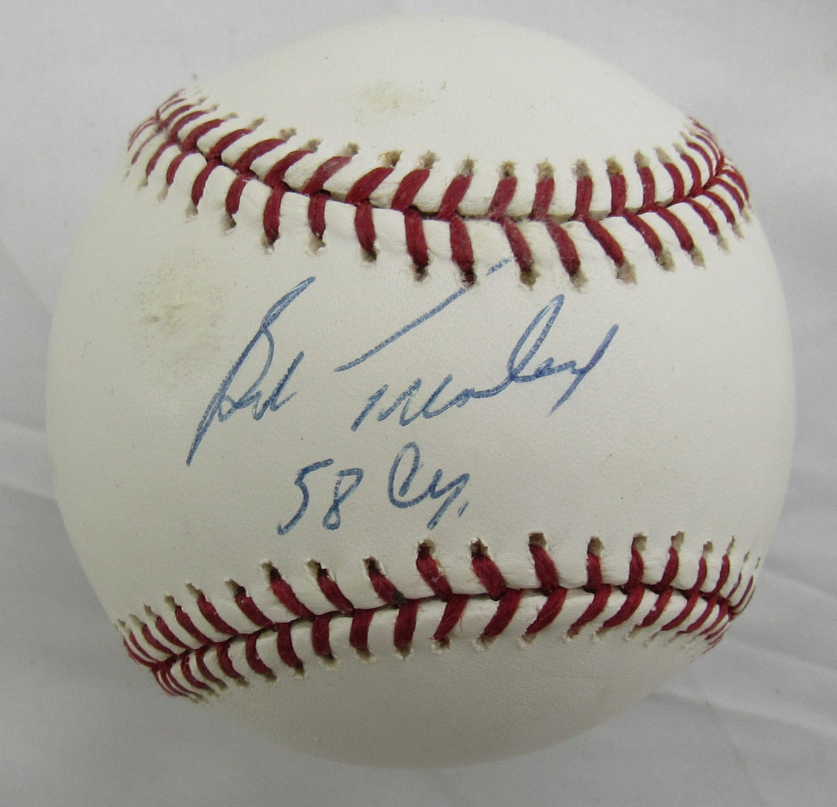 Bob Turley Signed Auto Rawlings Baseball JSA CM07327 wCy Young 58 Inscription