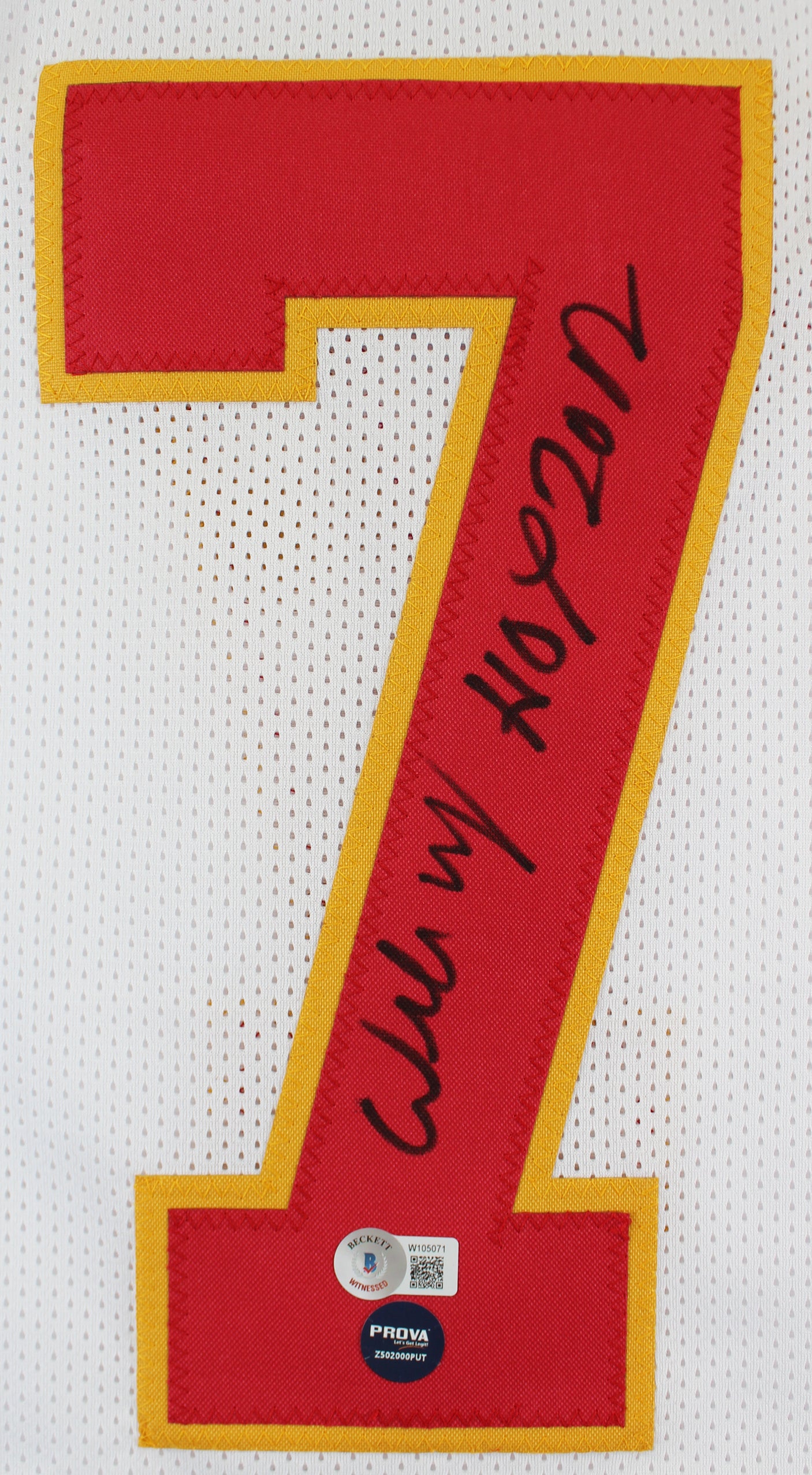 Willie Roaf "HOF 12" Authentic Signed White Pro Style Jersey BAS Witnessed