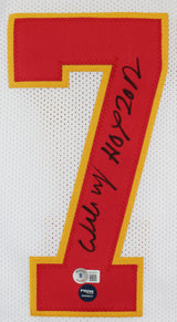 Willie Roaf "HOF 12" Authentic Signed White Pro Style Jersey BAS Witnessed