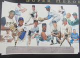 Duke Snider Don Maynard Kareem Abdul-Jabbar Mike Bossy +56 Signed Auto Super Heros of Sports Signed 43x28 Photo Limited Edition #145/400 w/ COA