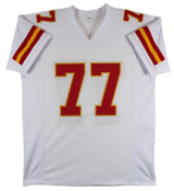 Willie Roaf "HOF 12" Authentic Signed White Pro Style Jersey BAS Witnessed