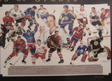 Duke Snider Don Maynard Kareem Abdul-Jabbar Mike Bossy +56 Signed Auto Super Heros of Sports Signed 43x28 Photo Limited Edition #145/400 w/ COA