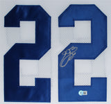 Emmitt Smith Authentic Signed One of One Jersey Framed Display BAS Witnessed