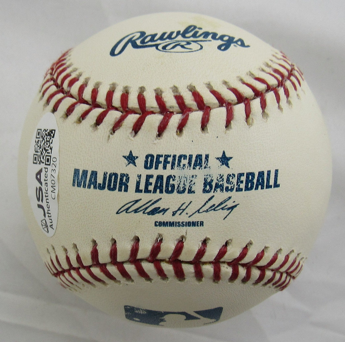 Don Larsen Signed Auto Rawlings Baseball JSA CM07320