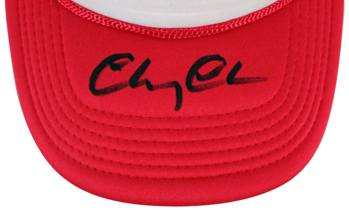 Chevy Chase Vacation Authentic Signed Wally World Trucker Hat BAS Witnessed
