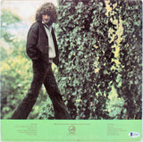 George Harrison Authentic Signed x2 Self Titled Album Cover W/ Vinyl BAS #A71977
