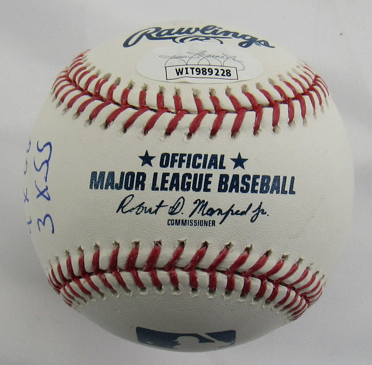 Alan Trammell Signed Six - Stat Baseball Auto Rawlings Baseball JSA WIT989228