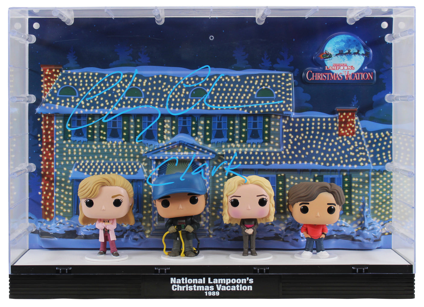 Chevy Chase Christmas Vacation "Clark" Signed #02 Funko Pop Vinyl Figure BAS Wit