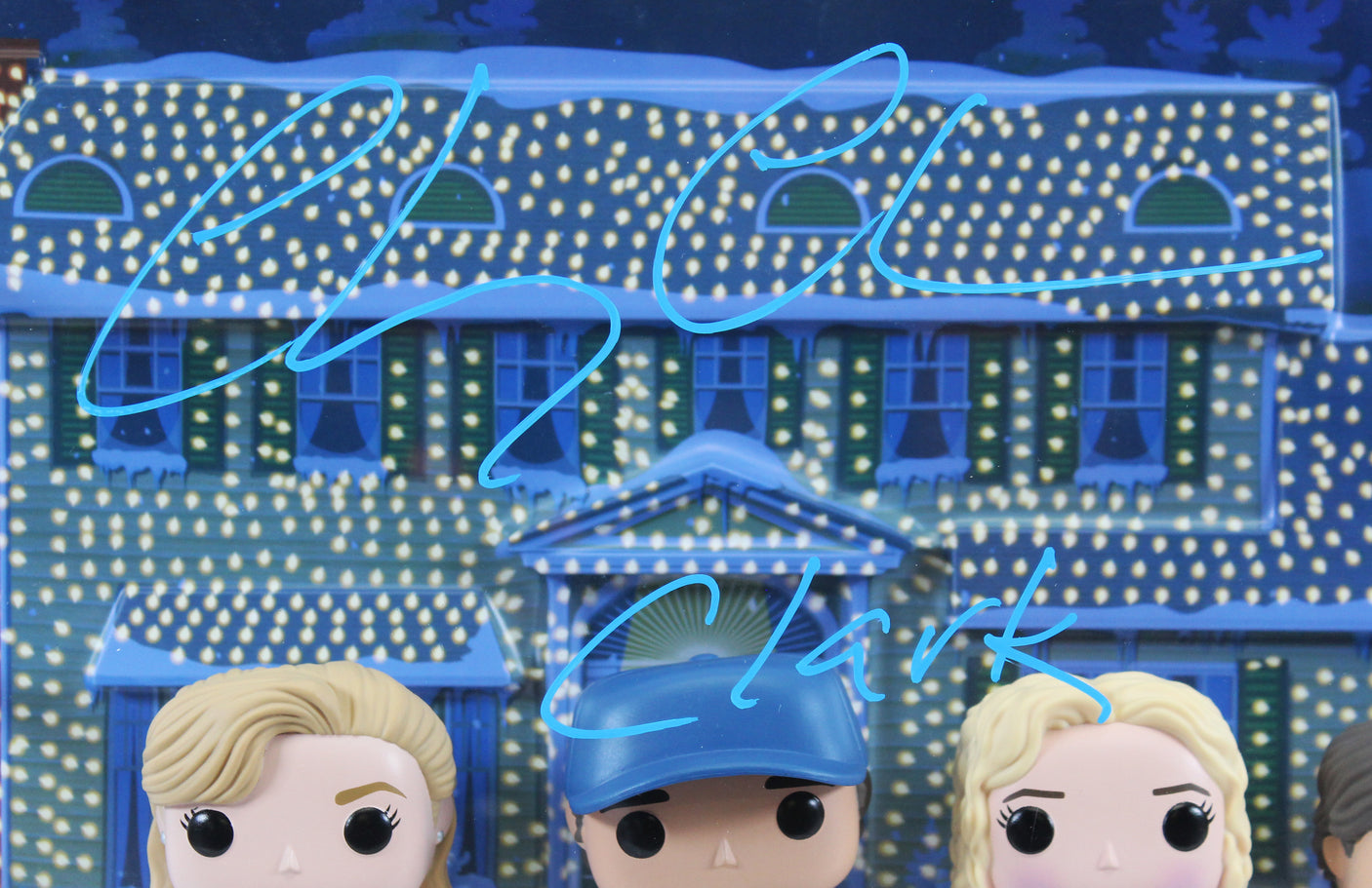 Chevy Chase Christmas Vacation "Clark" Signed #02 Funko Pop Vinyl Figure BAS Wit