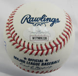 Alan Trammell Signed Six - Stat Baseball Auto Rawlings Baseball JSA WIT989228