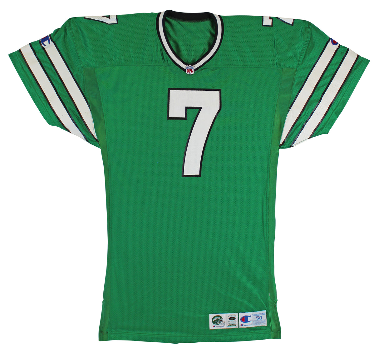 Jets Boomer Esiason Signed 1994 Game Issued/Worn Champion Jersey BAS #X71277