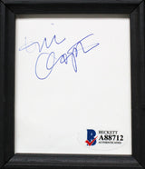 Eric Clapton Authentic Signed 2.25x2.75 Matted Cut Signature BAS #A88712