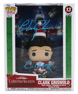 Chevy Chase "Clark" Christmas Vacation Signed VHS Covers Funko Pop BAS Wit