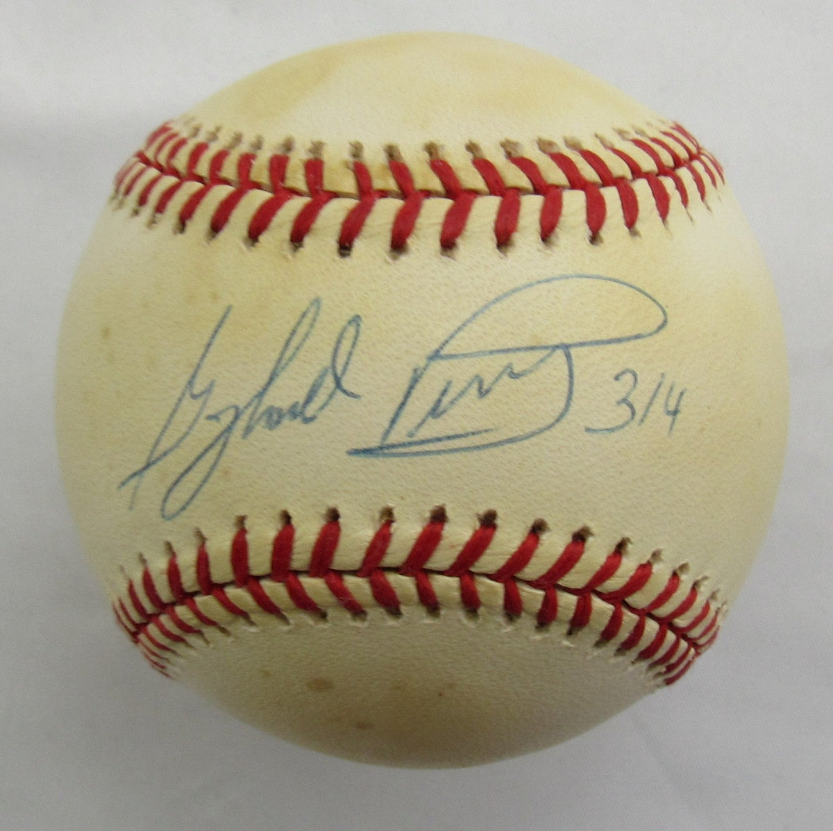Gaylord Perry Signed Auto Rawlings Baseball Steiner Hologram