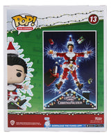 Chevy Chase "Clark" Christmas Vacation Signed VHS Covers Funko Pop BAS Wit