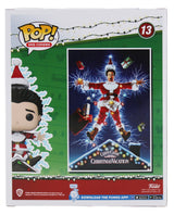 Chevy Chase "Clark" Christmas Vacation Signed VHS Covers Funko Pop BAS Wit