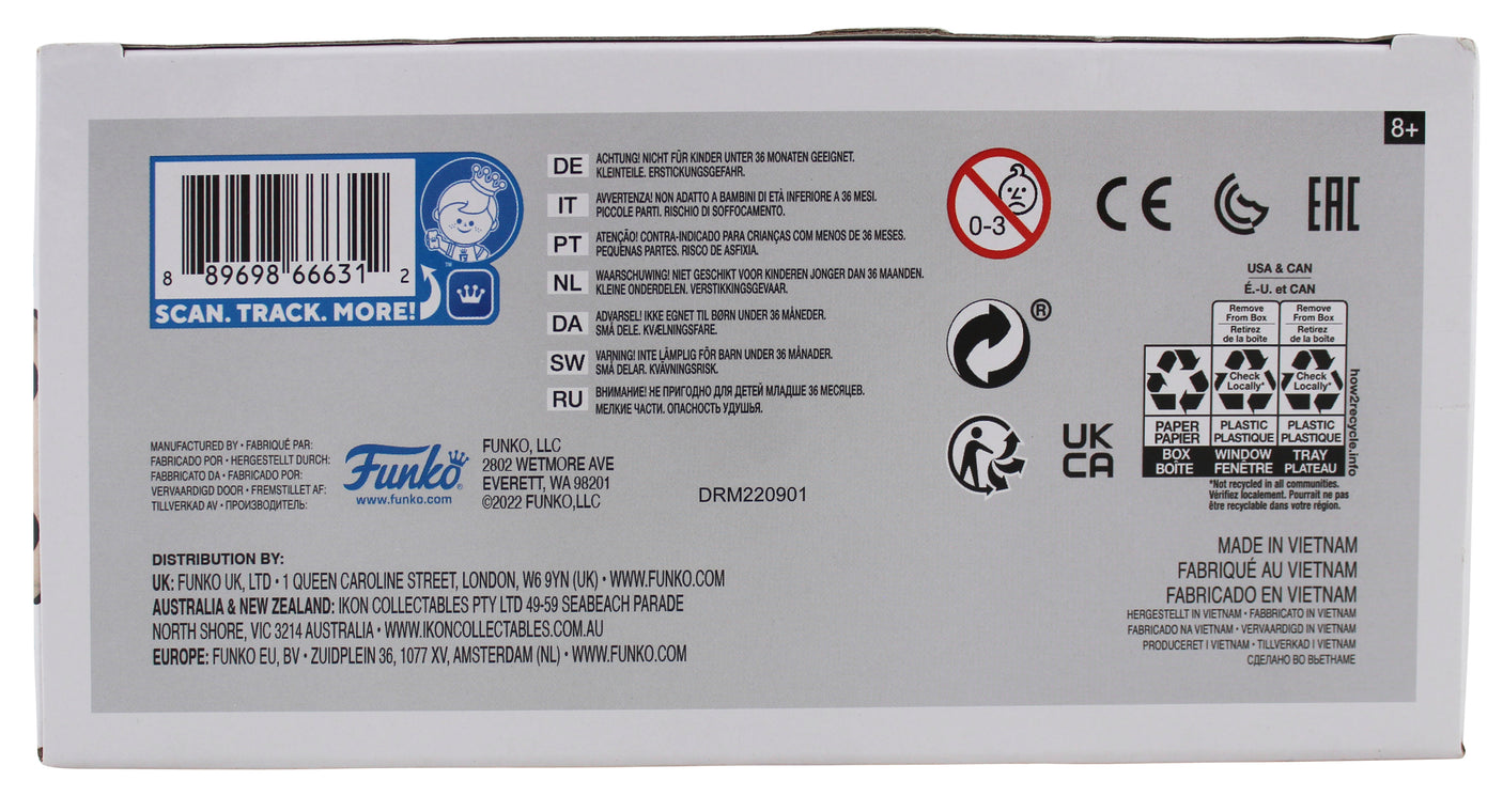 Chevy Chase "Clark" Christmas Vacation Signed VHS Covers Funko Pop BAS Wit