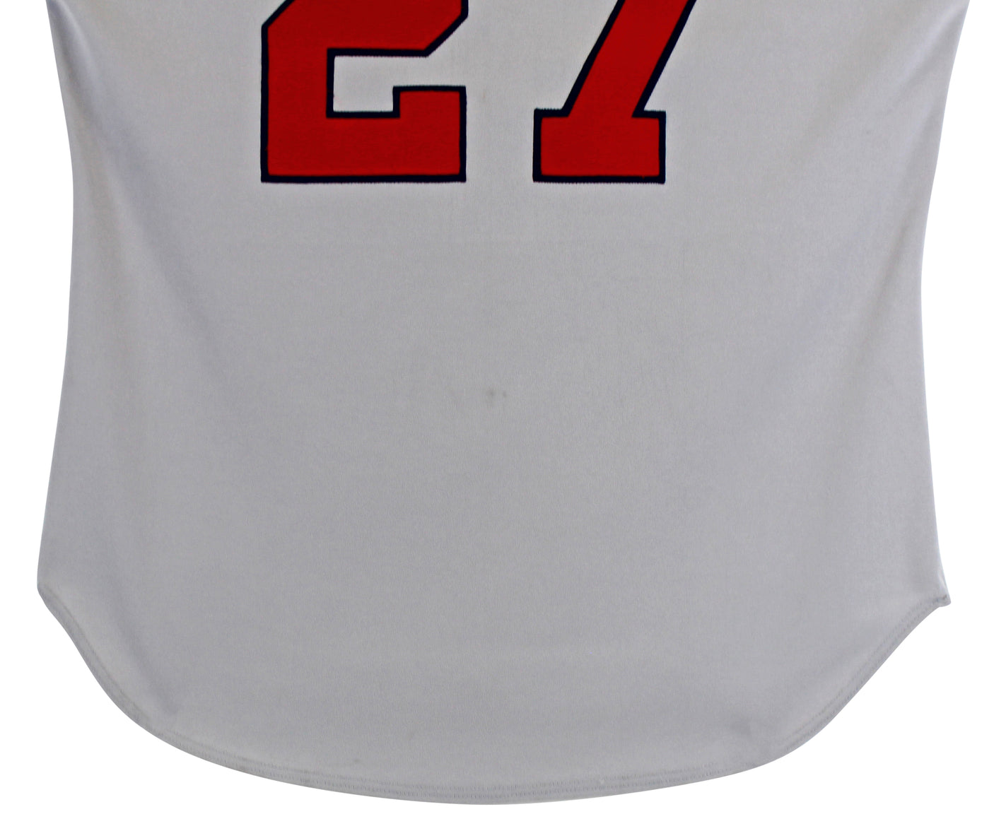 Braves Fred McGriff Signed 1995 Game Worn Grey Russell Athletic Jersey BAS