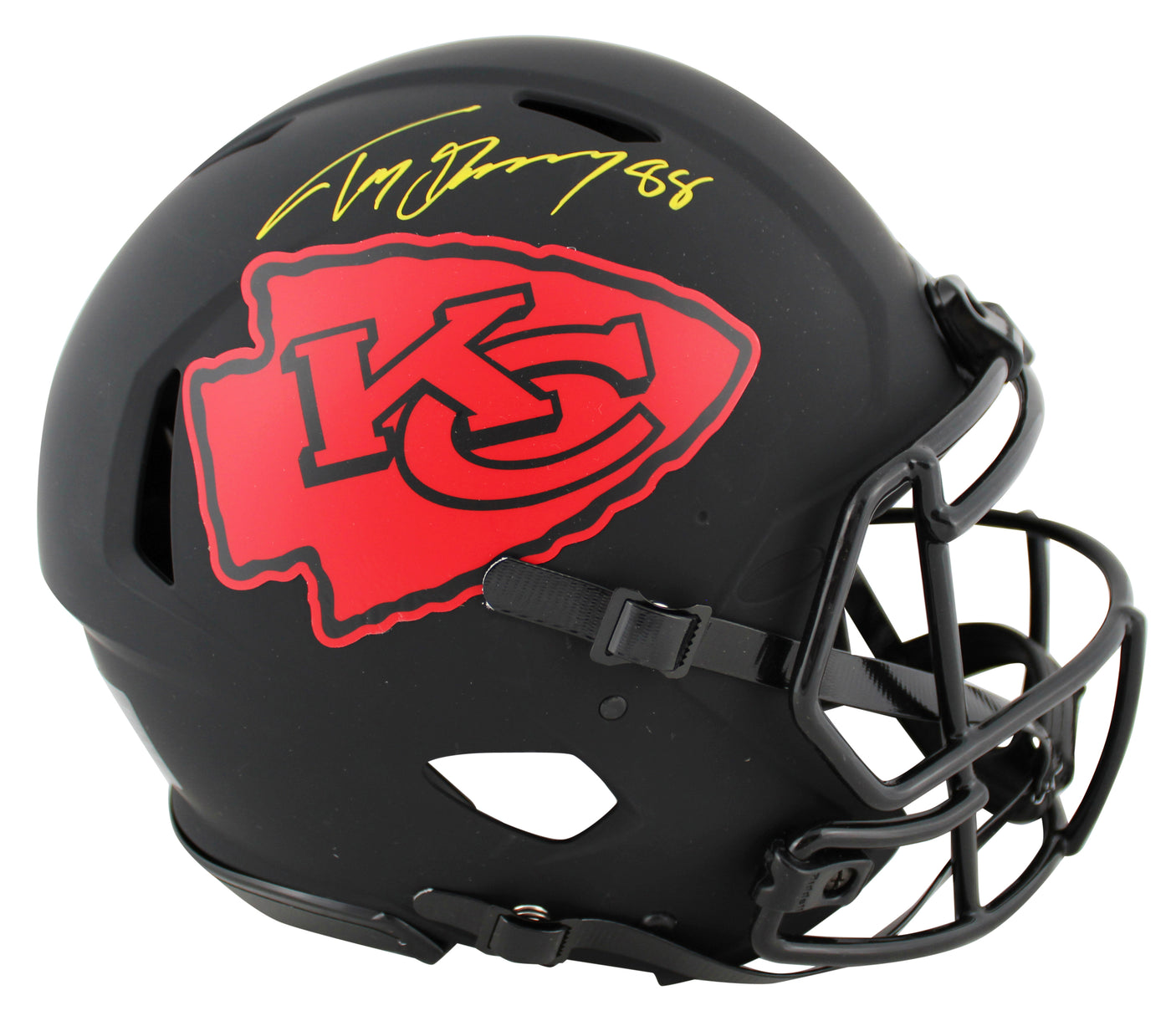 Chiefs Tony Gonzalez Signed Eclipse Full Size Speed Proline Helmet BAS #WC90212