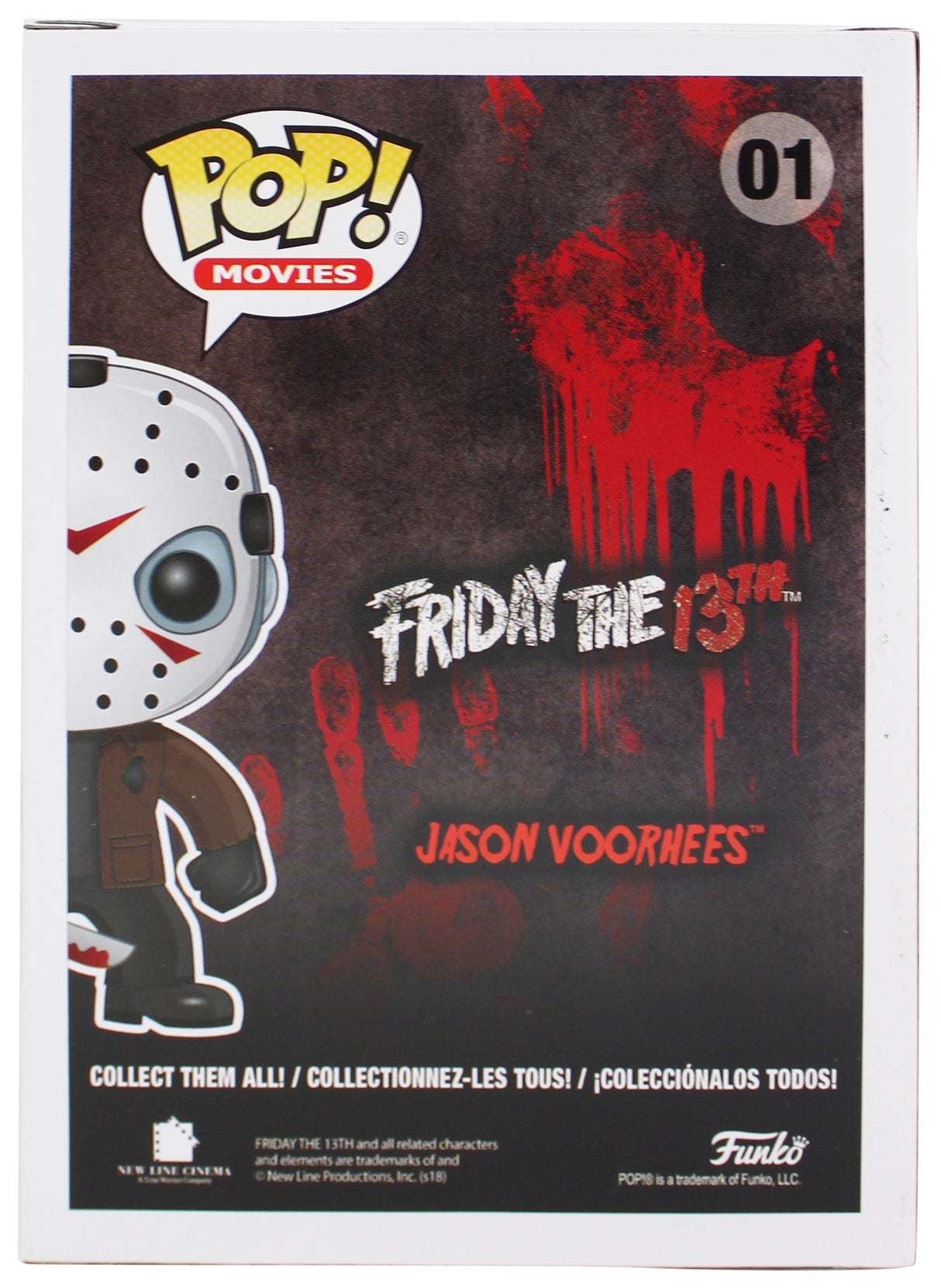 Ari Lehman F' Freddy He's My B**** Signed Funko Pop Vinyl Figure White Sig BAS