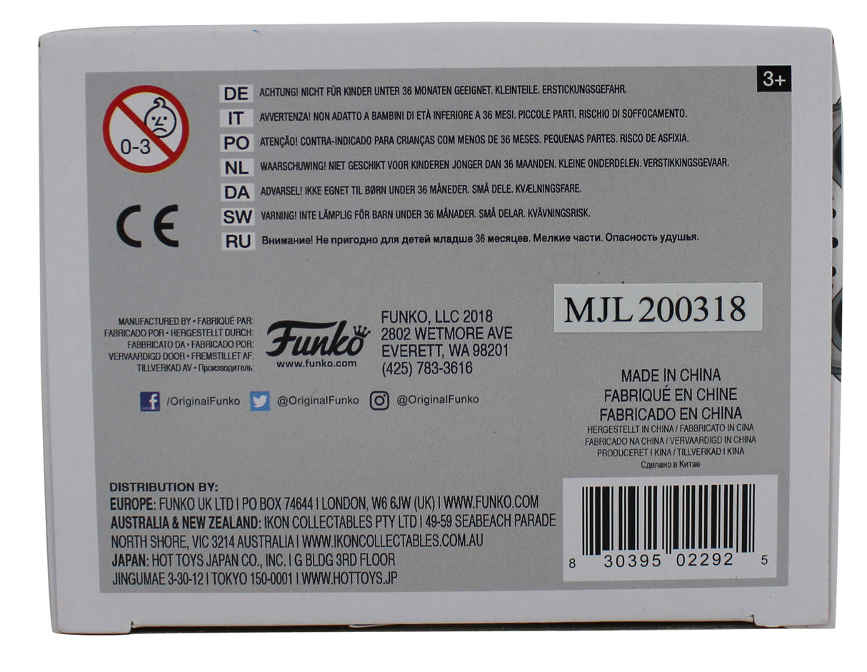 Ari Lehman F' Freddy He's My B**** Signed Funko Pop Vinyl Figure White Sig BAS