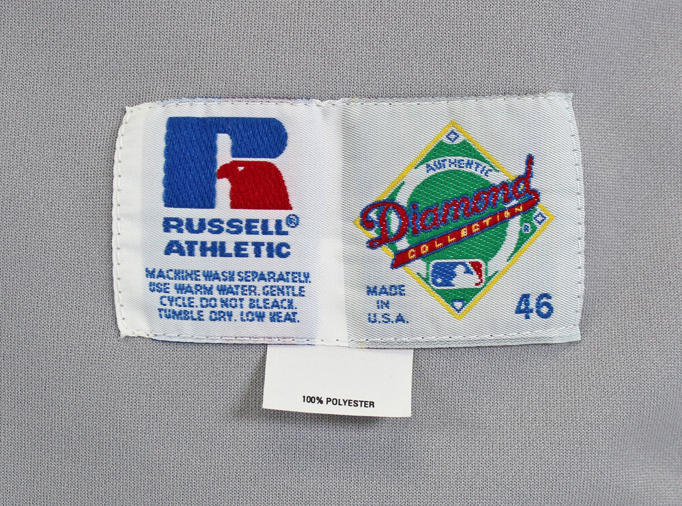 Braves Fred McGriff Signed 1995 Game Worn Grey Russell Athletic Jersey BAS