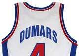 Pistons Joe Dumars Signed 1993-94 Game Issued / Worn White Jersey BAS #AA03173