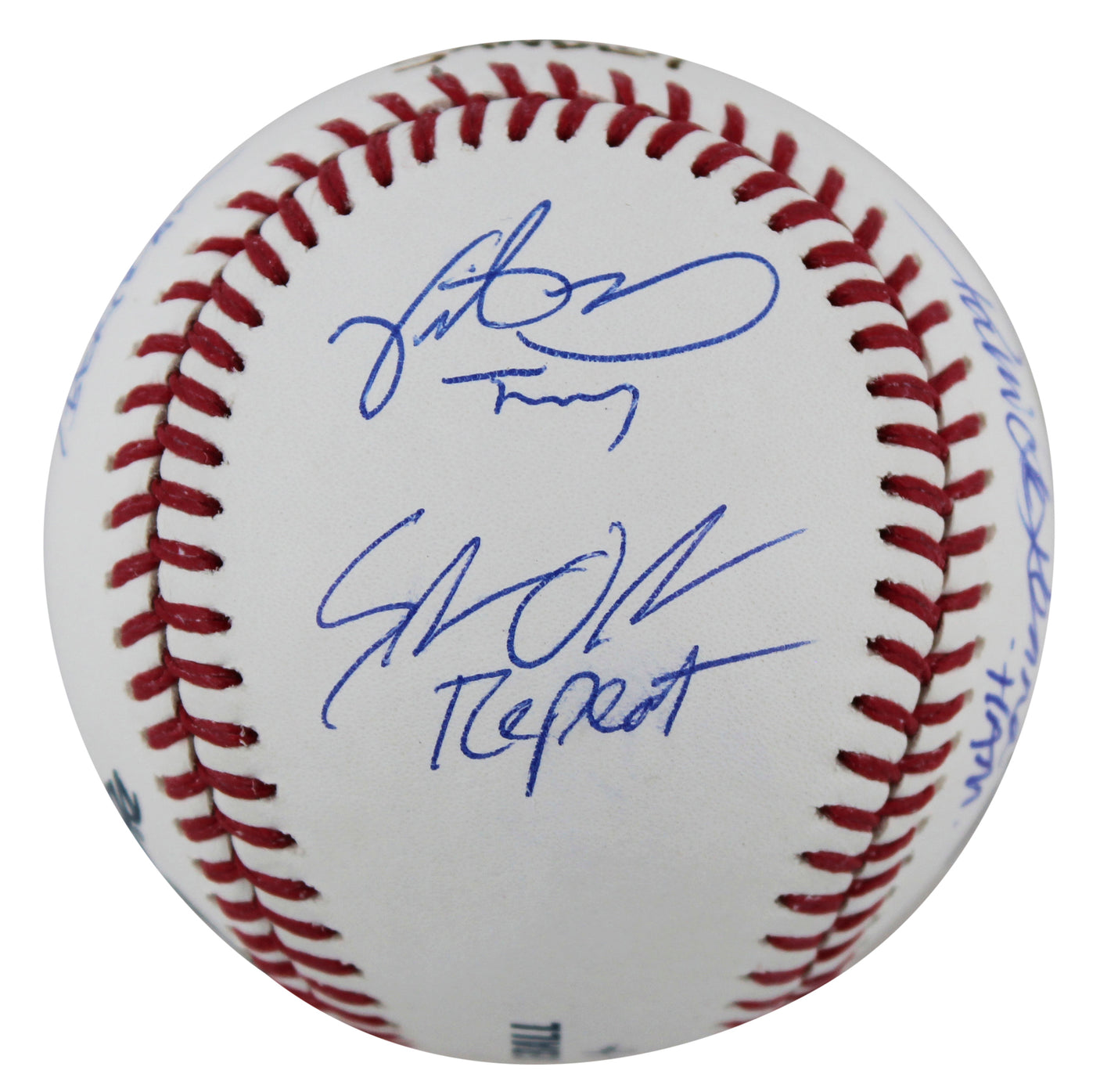Sandlot (8) Guiry, Leopardi, Renna +5 Signed Sandlot Baseball w/ Character BAS