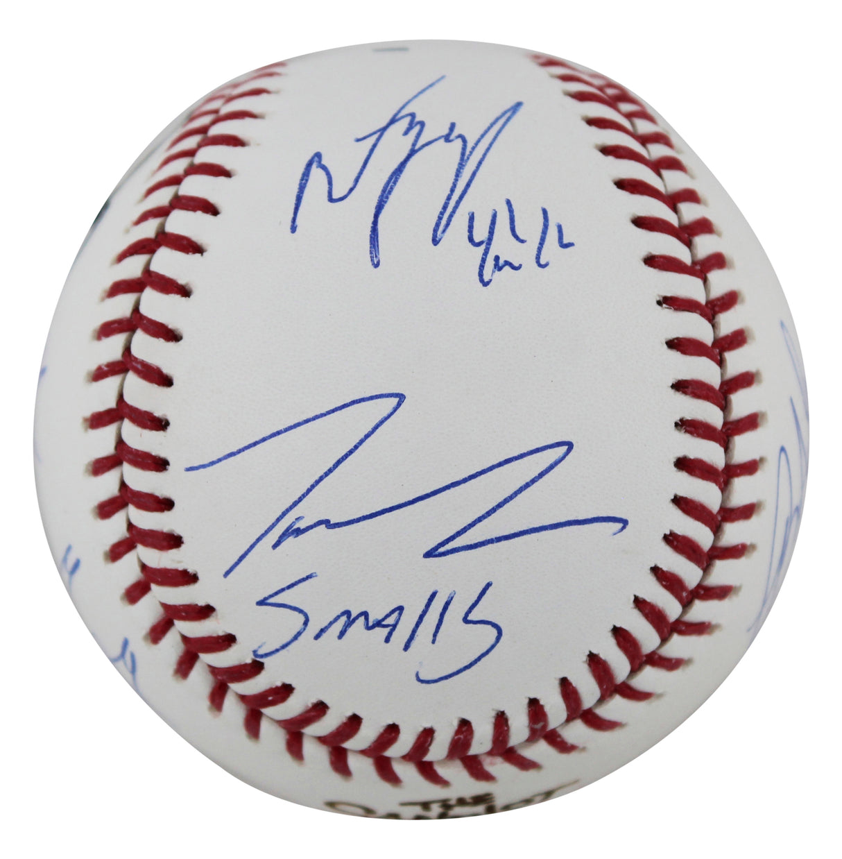 Sandlot (8) Guiry, Leopardi, Renna +5 Signed Sandlot Baseball w/ Character BAS