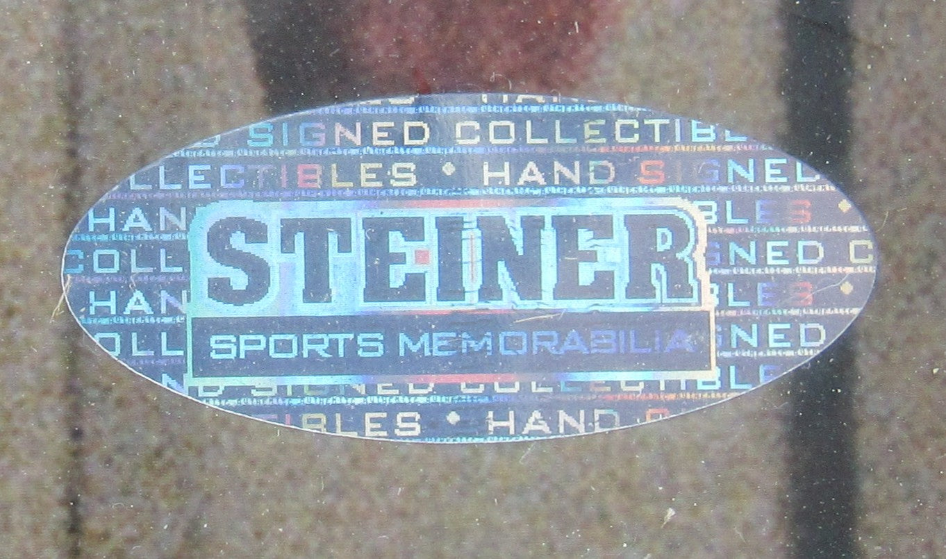 Lou Brock Signed Framed Auto 11x14 Photo Steiner Hologram