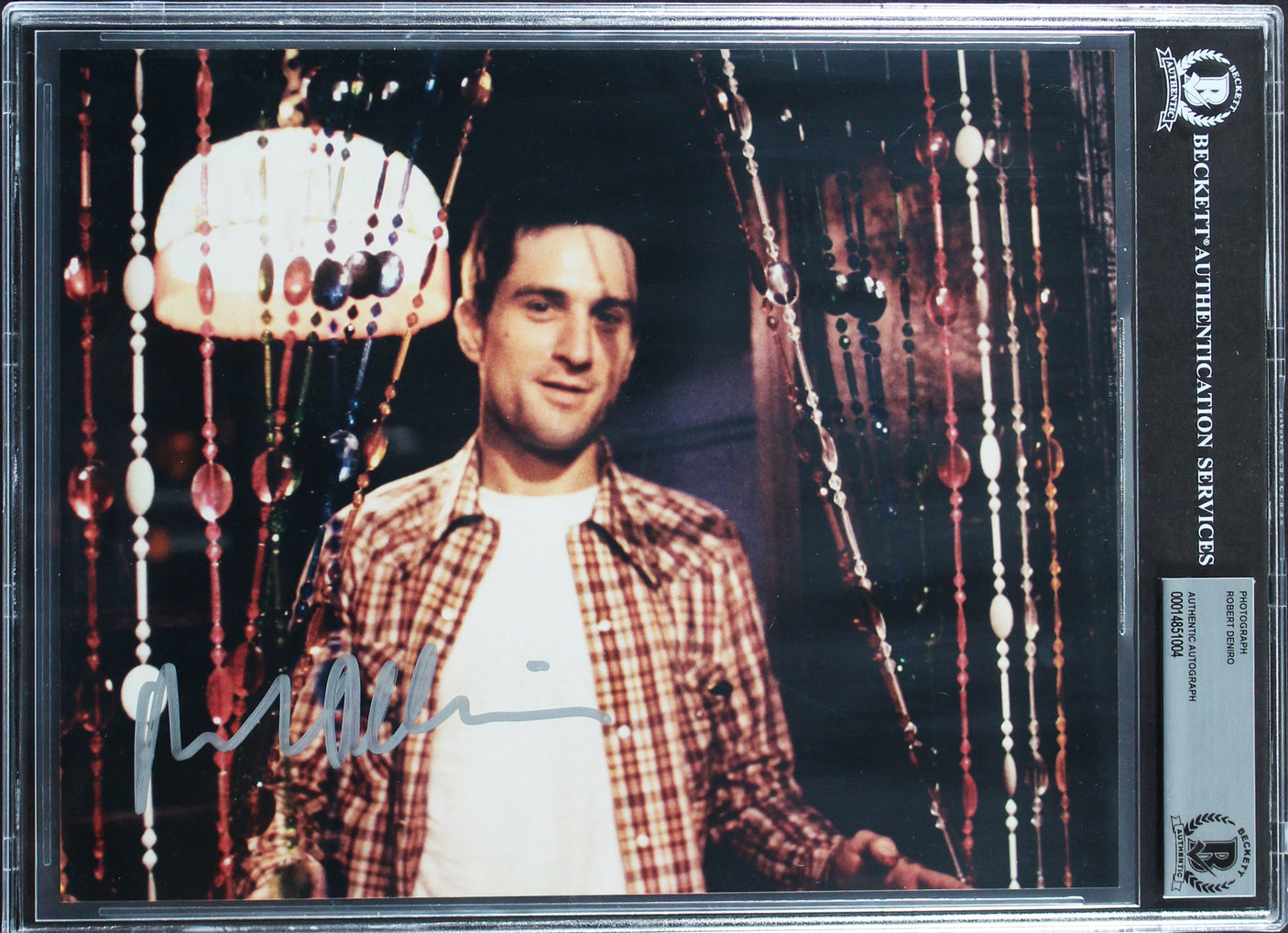Robert DeNiro Taxi Driver Authentic Signed 8x10 Photo Autographed BAS Slabbed