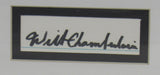 Wilt Chamberlain Signed Framed Cut JSA LOA YY51966