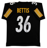 Jerome Bettis Authentic Signed Black Pro Style Jersey BAS Witnessed