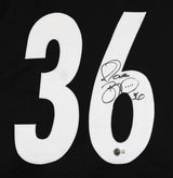Jerome Bettis Authentic Signed Black Pro Style Jersey BAS Witnessed
