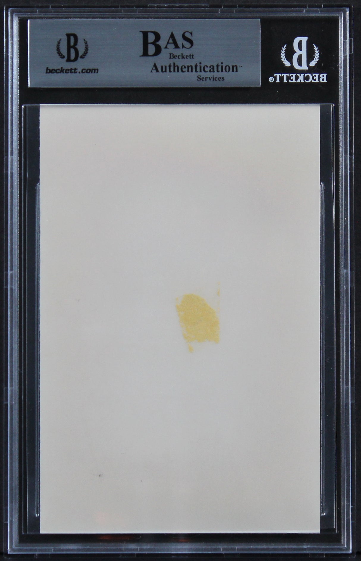 Kirk Douglas Spartacus Authentic Signed 3.5x5.5 Photo Autographed BAS Slabbed