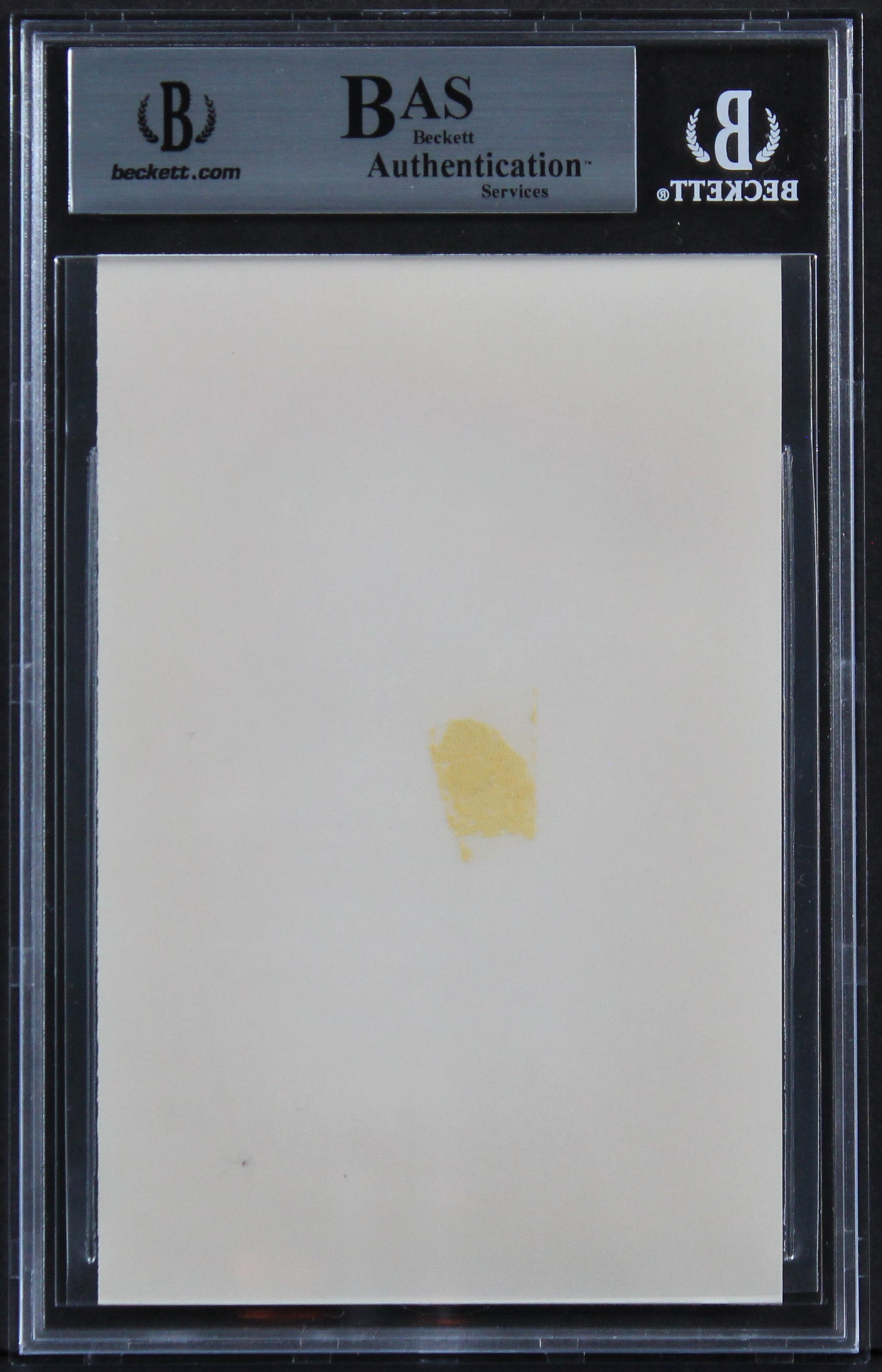 Kirk Douglas Spartacus Authentic Signed 3.5x5.5 Photo Autographed BAS Slabbed