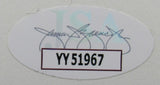 Jackie Robinson Old Timers Day Signed Vintage Paper JSA LOA YY51967