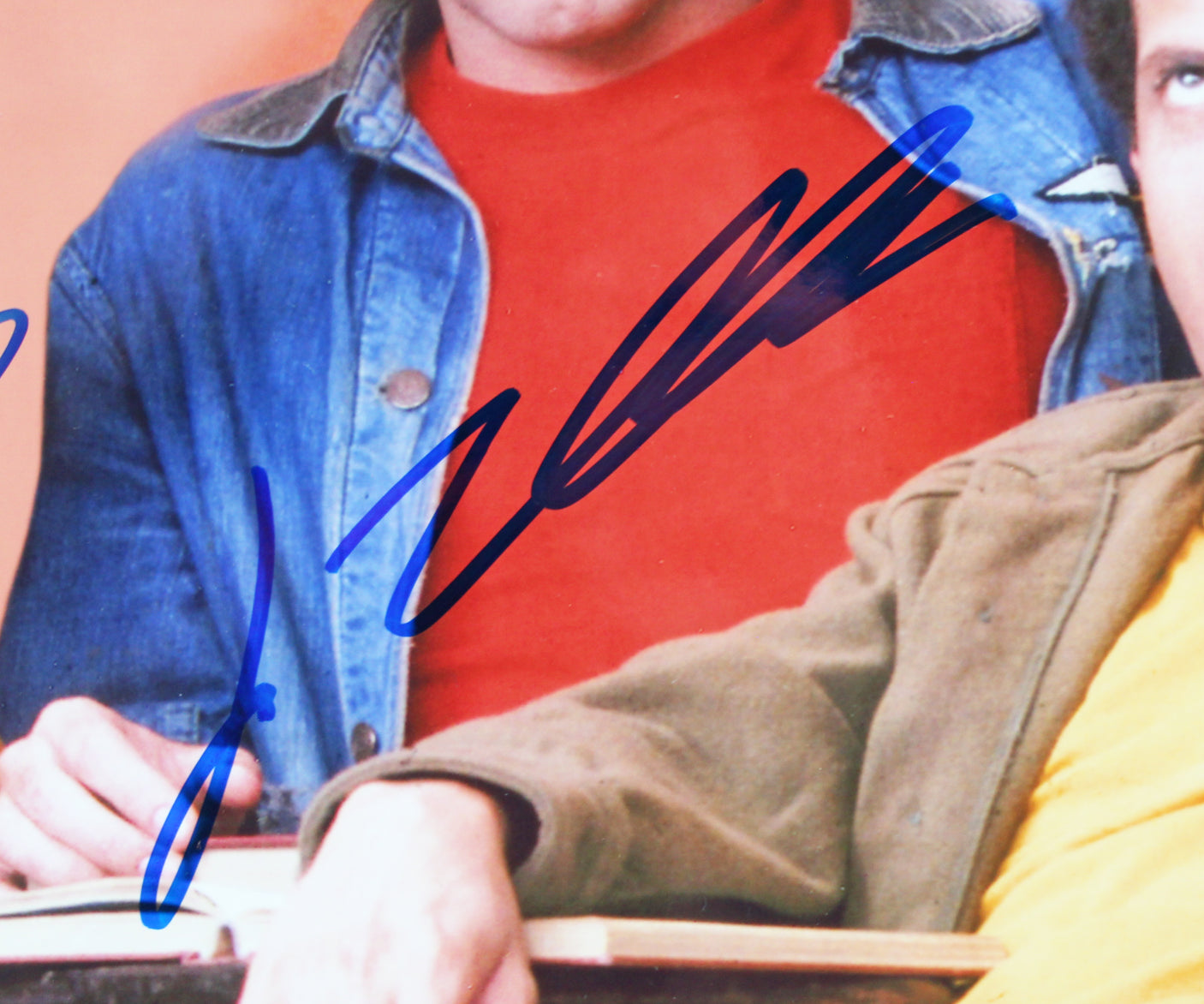 Welcome Back, Kotter (4) Travolta, Hegyes, Palillo +1 Signed 10x12.75 Photo BAS