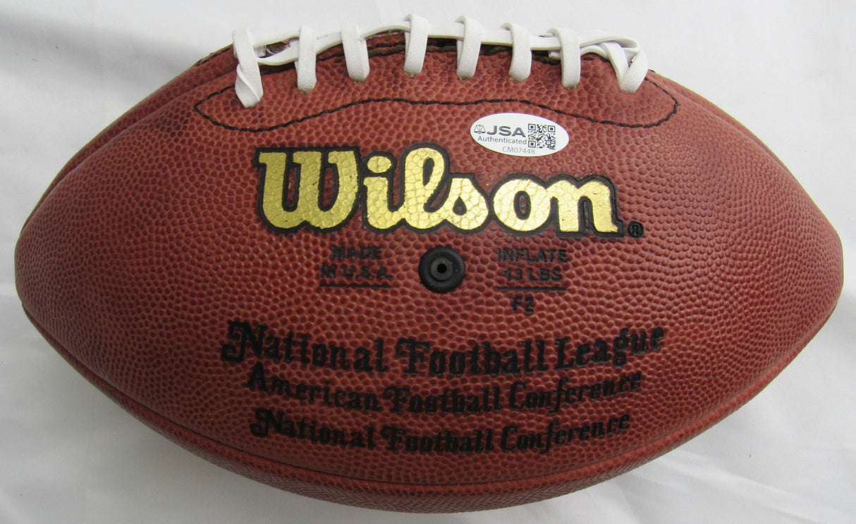 Gale Sayers Signed Auto Wilson Football JSA CM07448