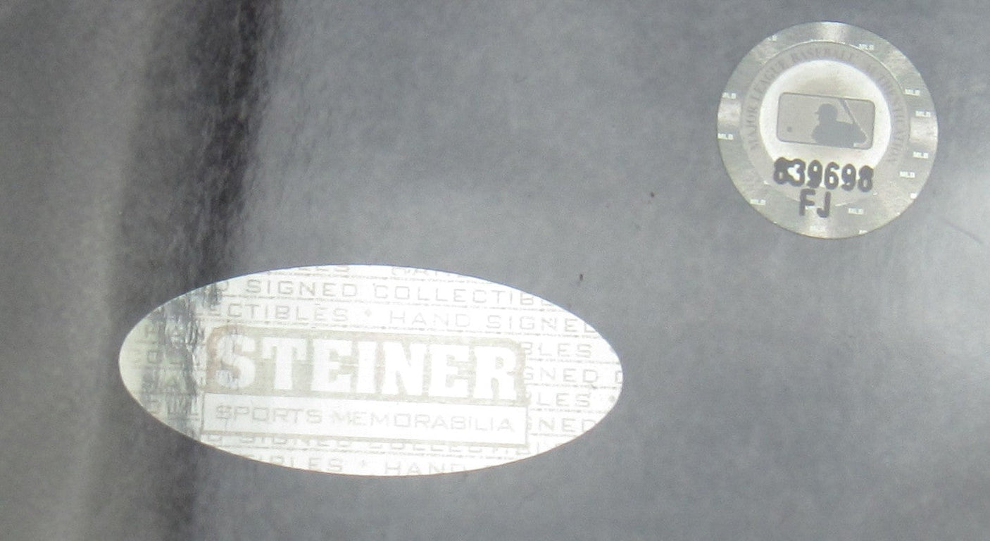 Reggie Jackson Signed Framed 8x10 Photo Steiner COA